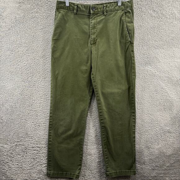 Banana Republic Other - Banana Republic Men's Straight Fit Chino Pants Green 31x30 Casual Lightweight